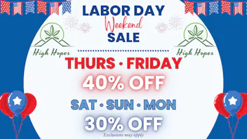 High Hopes - Laurel Labor Day Weekend Sale