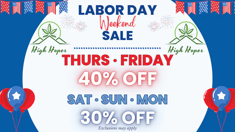 High Hopes - Laurel Labor Day Weekend Sale