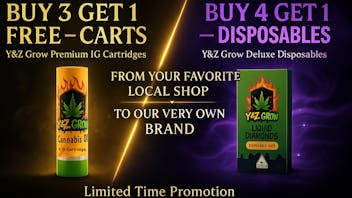 Y&Z Grow - Delivery Y&Z Carts: B3G1 / Liquid Diamond Dispo B4G1 Free