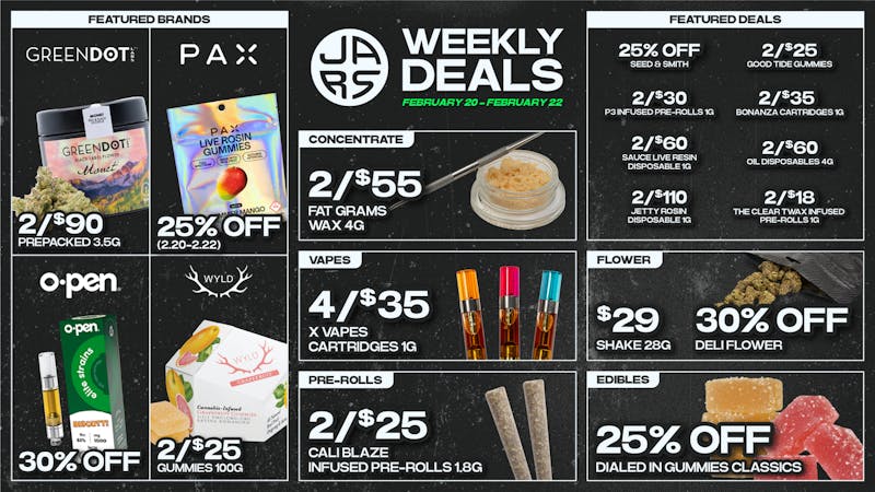 JARS Cannabis - Longmont Biggest Selection. Bigger Value.