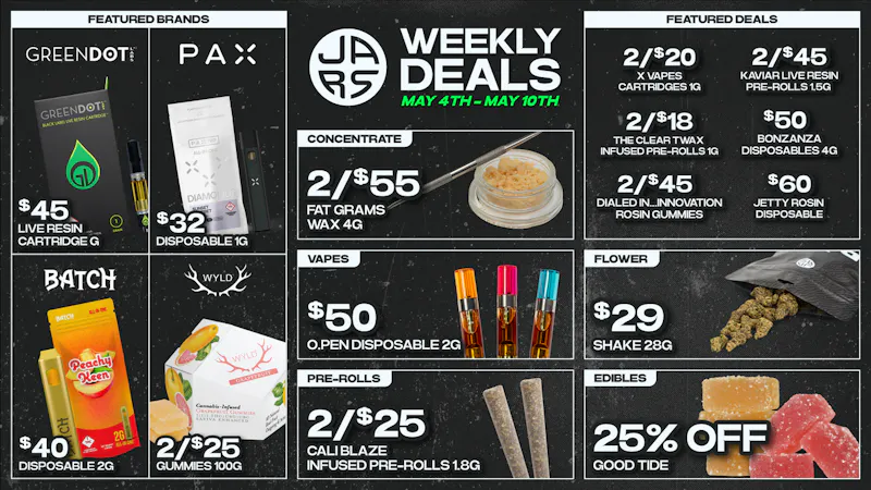 JARS Cannabis - Longmont Top Shelf Weed. Next Level Experience.