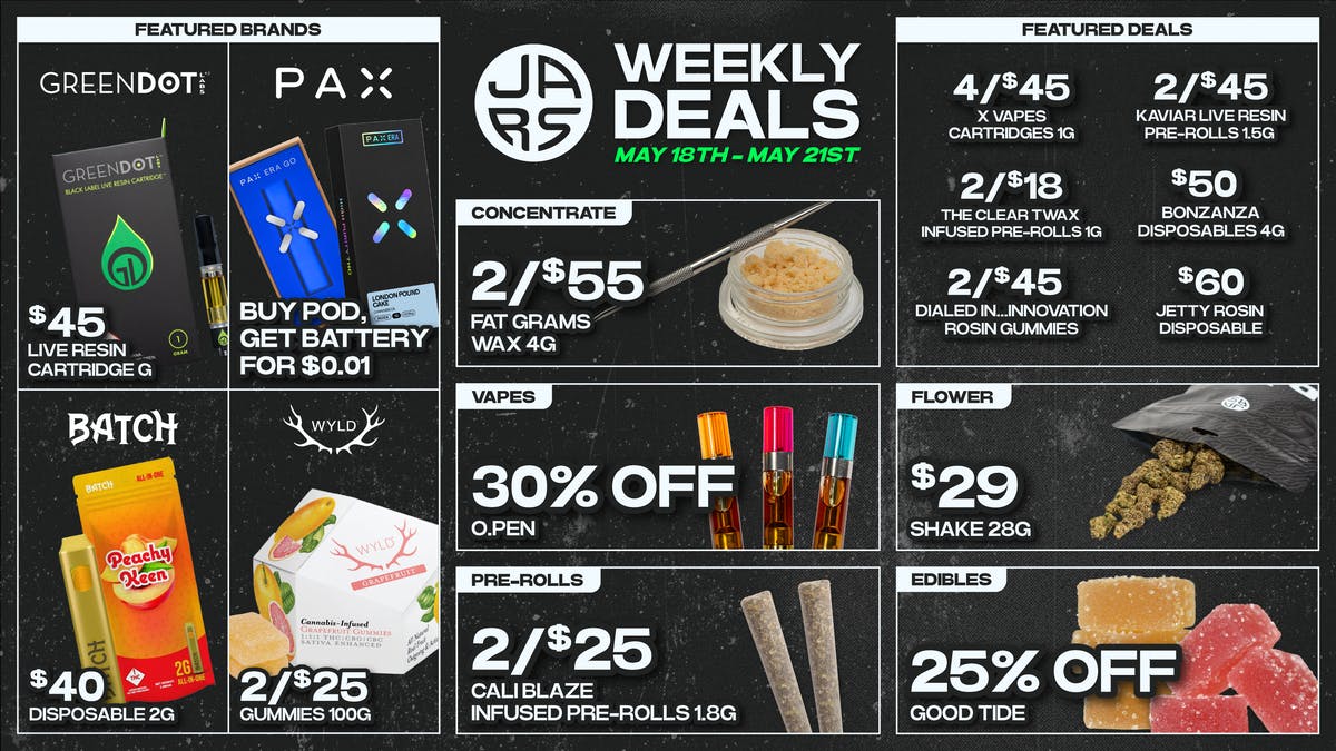JARS Cannabis - Longmont Biggest Selection. Even Bigger Value.
