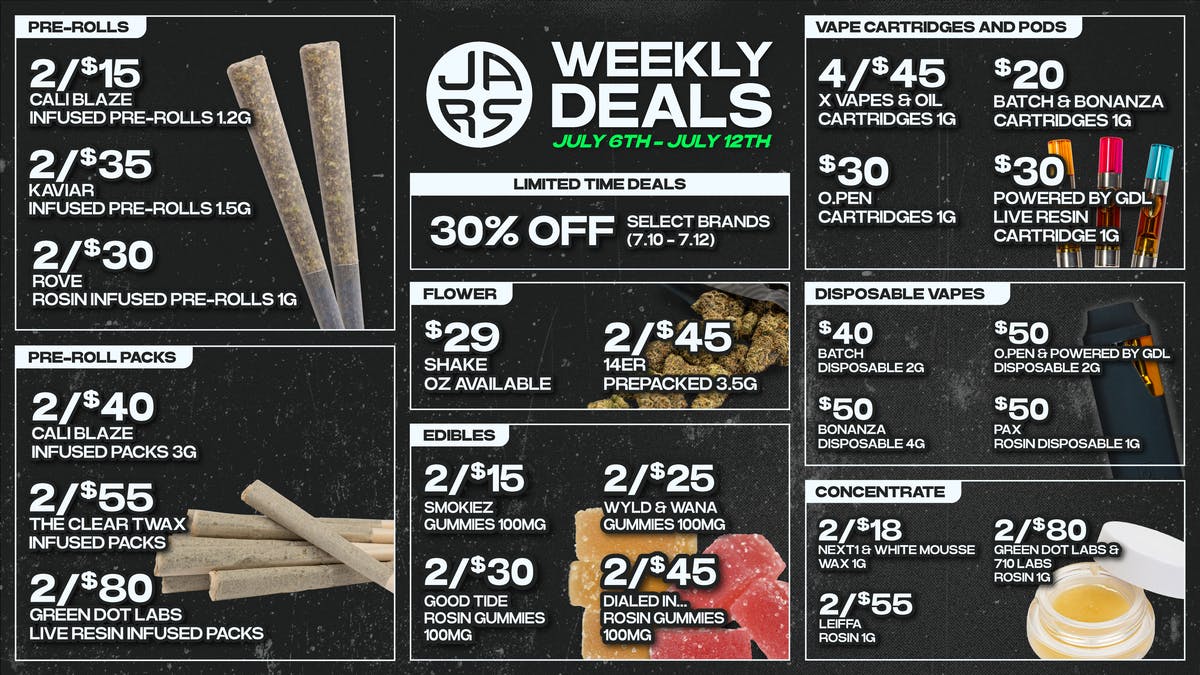 JARS Cannabis - Longmont Biggest Selection. Even Bigger Value.
