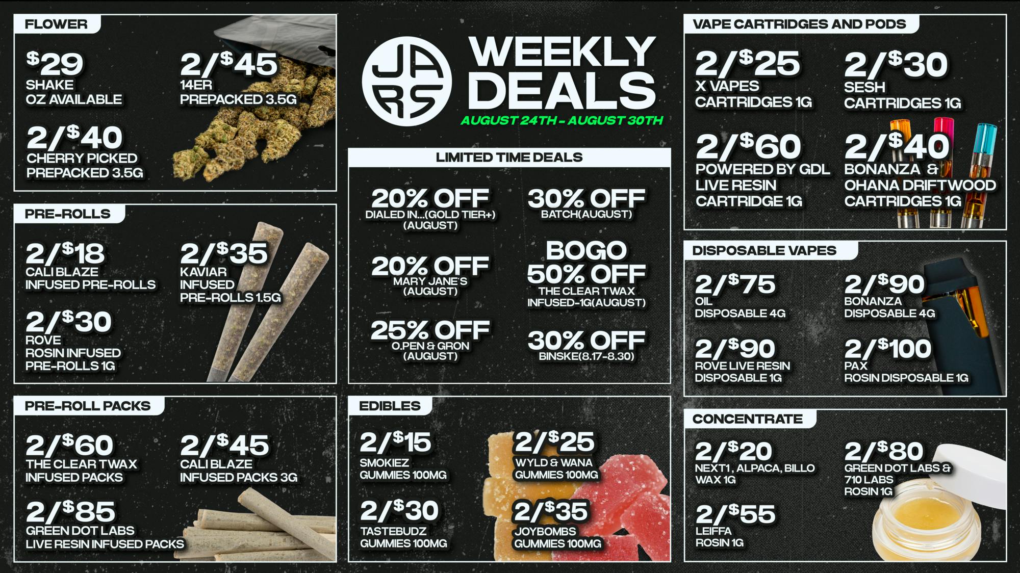 JARS Cannabis - Longmont More Selection. More Value.