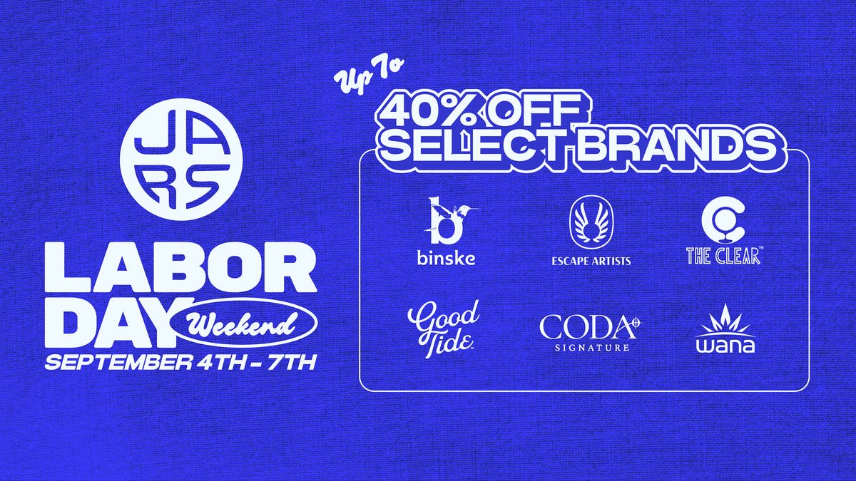 JARS Cannabis - Longmont The Long Weekend | Up to 40% Off