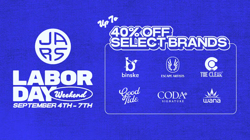 JARS Cannabis - Longmont The Long Weekend | Up to 40% Off