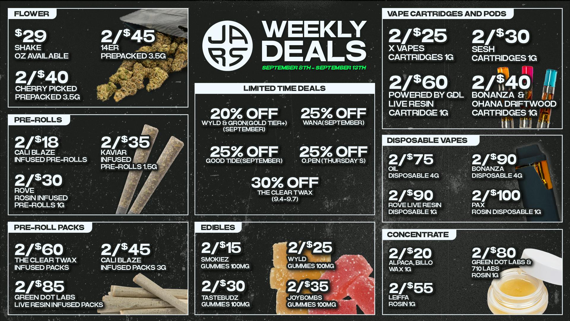 JARS Cannabis - Aurora Southlands More Selection. More Value. Always at JARS.