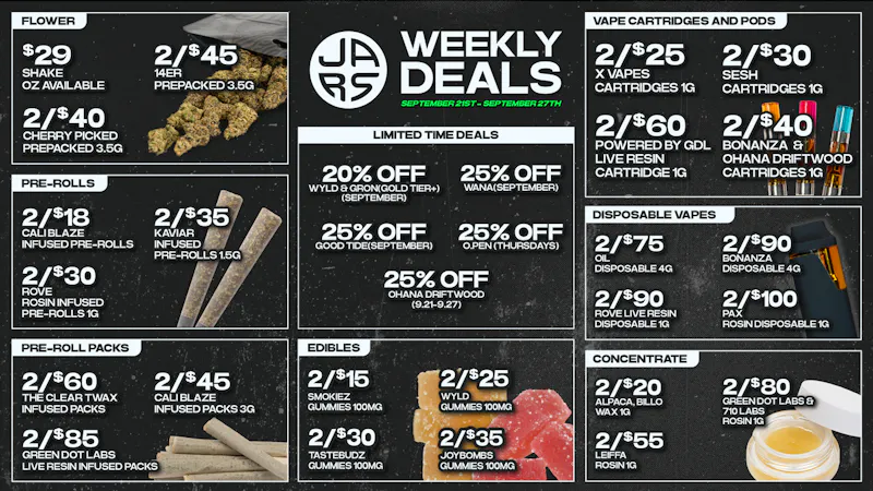 JARS Cannabis - Longmont Biggest Selection. Even Bigger Value.