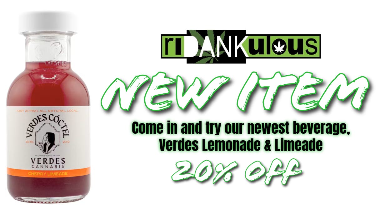 Ridankulous Alamogordo New Beverage Item