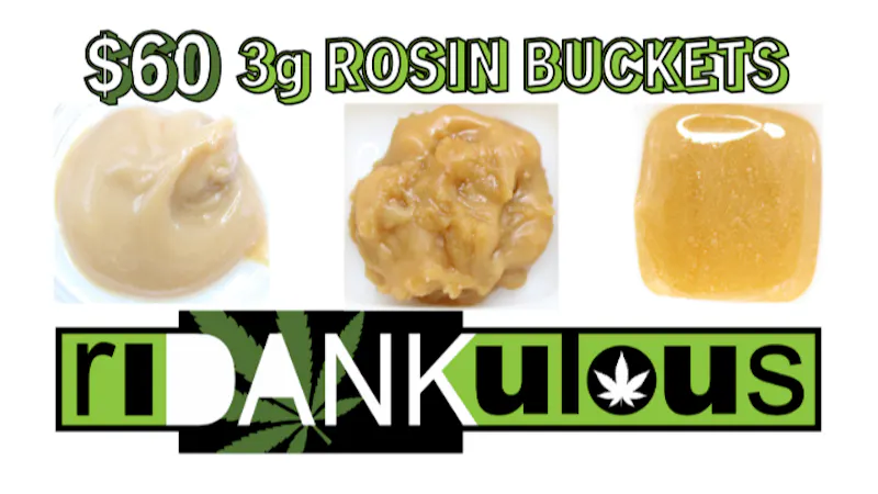 Ridankulous Alamogordo 3g Rosin Bucket $60