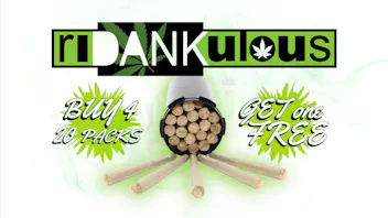 Ridankulous Alamogordo Buy 4 get 1 Free 20 Pack Joints