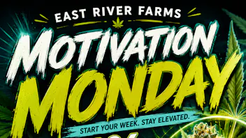 East River Farms Medical Dispensary Motivation Monday 15% OFF FLOWER