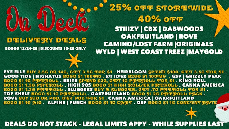 On Deck Delivery Christmas Specials