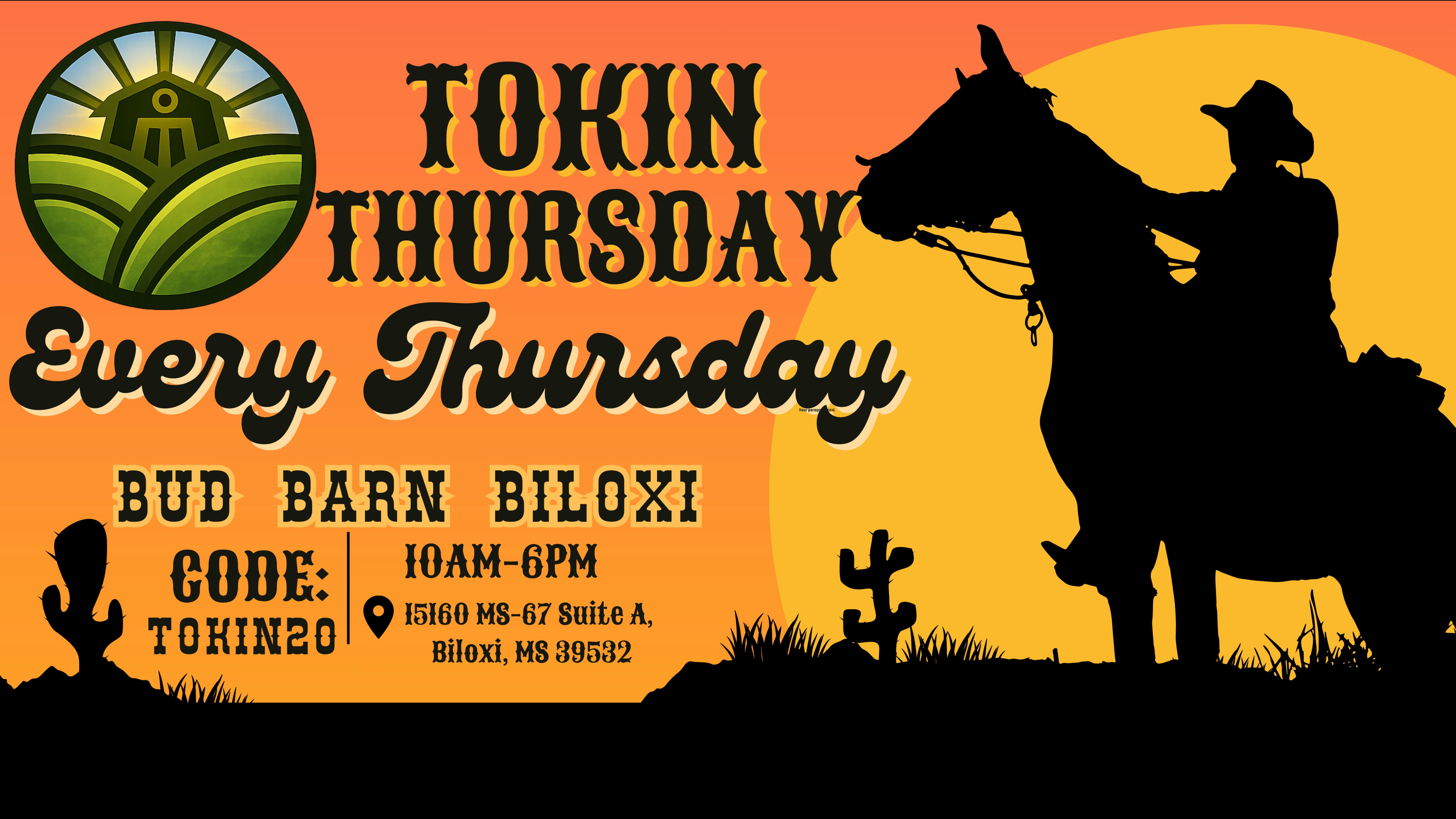 Bud Barn TOKIN' THURSDAY