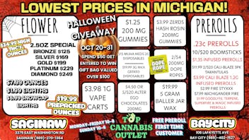 Top Cannabis Outlet - Saginaw LOWEST PRICES IN MI! BEST DEALS! BAYCITY SAGINAW