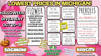 Top Cannabis Outlet - Saginaw LOWEST PRICES IN MI! BEST DEALS! BAYCITY SAGINAW