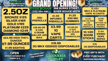 Top Cannabis Outlet - NOW OPEN! LOWEST PRICES IN MI GRAND OPENING 286 BURKE STREET