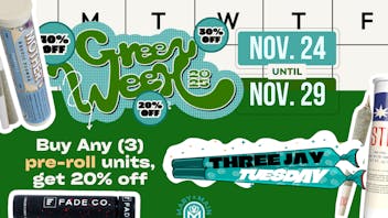 Mary & Main 3 J TUESDAY BUY 3 SAVE 20% ON PRE-ROLLS