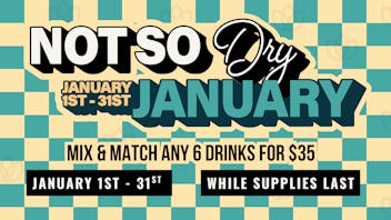 Mary & Main Dry January | Mix & Match a 6 Pack for $35