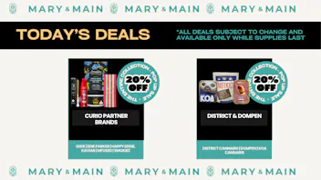 Mary & Main 20% OFF (Dixie, Happy Eddie, Kaviar, & More