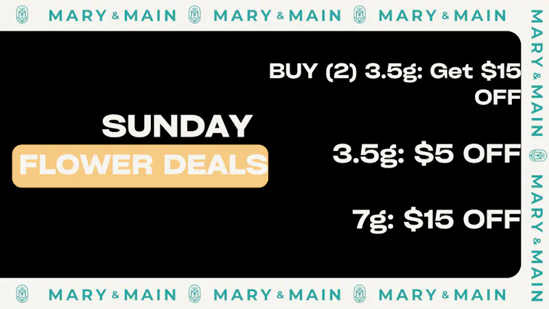 Mary & Main Sunday Flower Deals (See Image For Details)