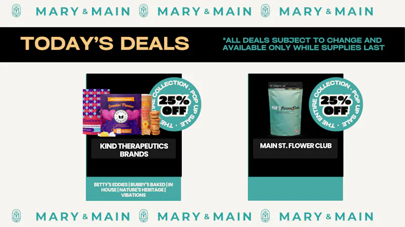 Mary & Main 25% Off Select Brands
