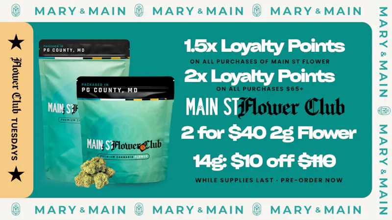 Mary & Main Flower Club Tuesdays at Mary & Main