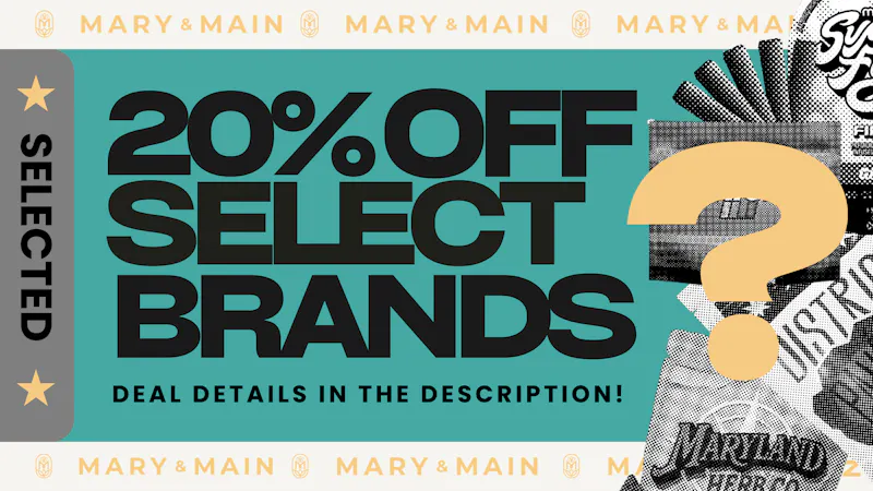 Mary & Main 20% Off Sunmed, Verano & Wyld (All Categories)