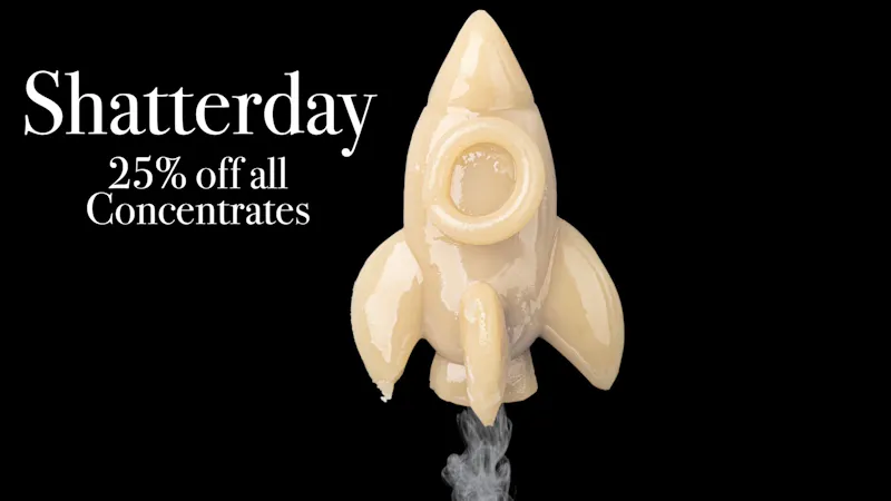 The Green Standard Carthage Shatterday 25% OFF All Concentrates