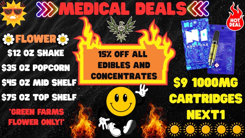 Green Farms MEDICAL DEALS AT GREEN FARMS