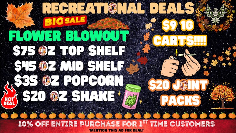 Green Farms RECREATIONAL DEALS AT GREEN FARMS!! :)