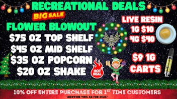 Green Farms RECREATIONAL DEALS AT GREEN FARMS!! :)