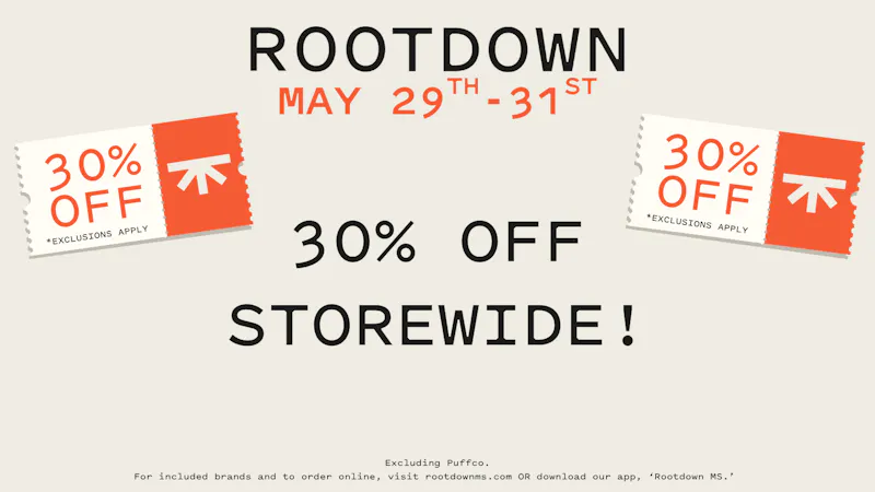 Rootdown - Byram 30% OFF STOREWIDE!