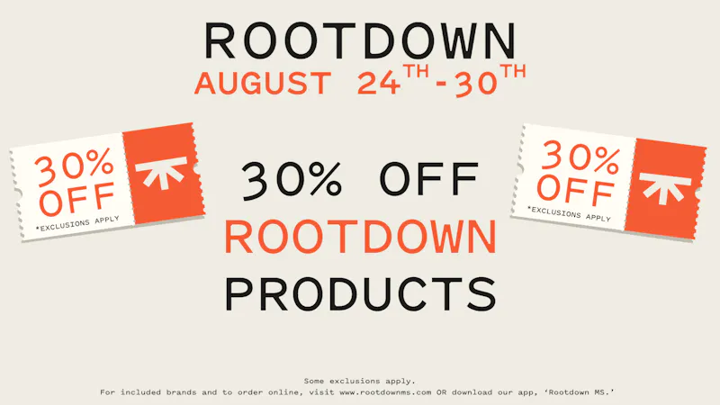 Rootdown - Richland DAILY DEALS + 30% OFF ROOTDOWN PRODUCTS!