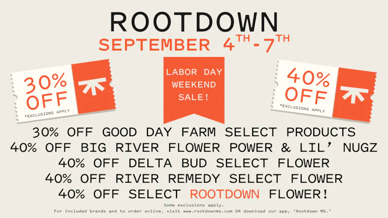 Rootdown - Laurel LABOR DAY WEEKEND SALE!