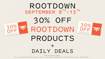 Rootdown - Canton DAILY DEALS + 30% OFF ROOTDOWN PRODUCTS!