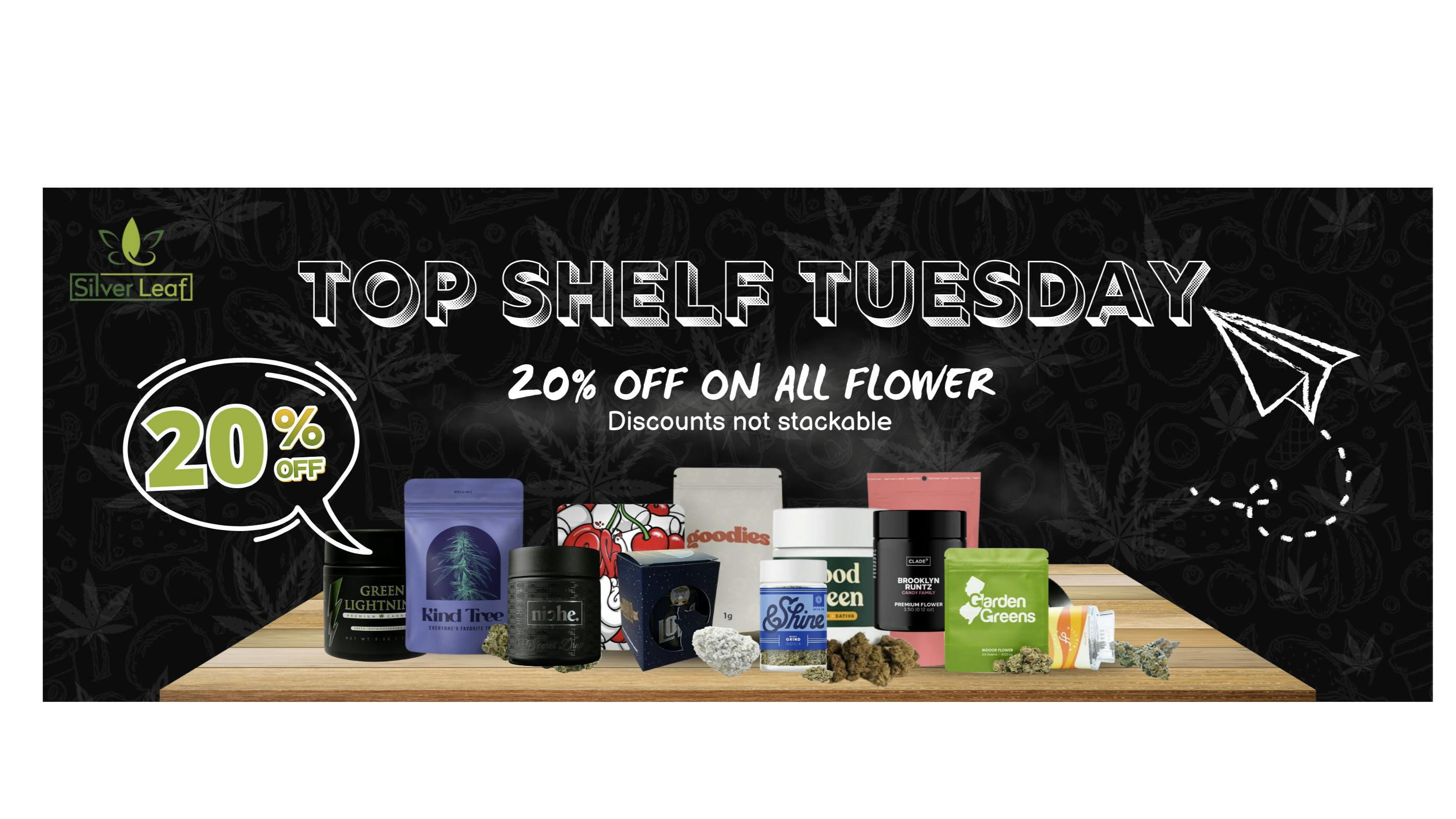 SilverLeaf Wellness 20% Off All Flower