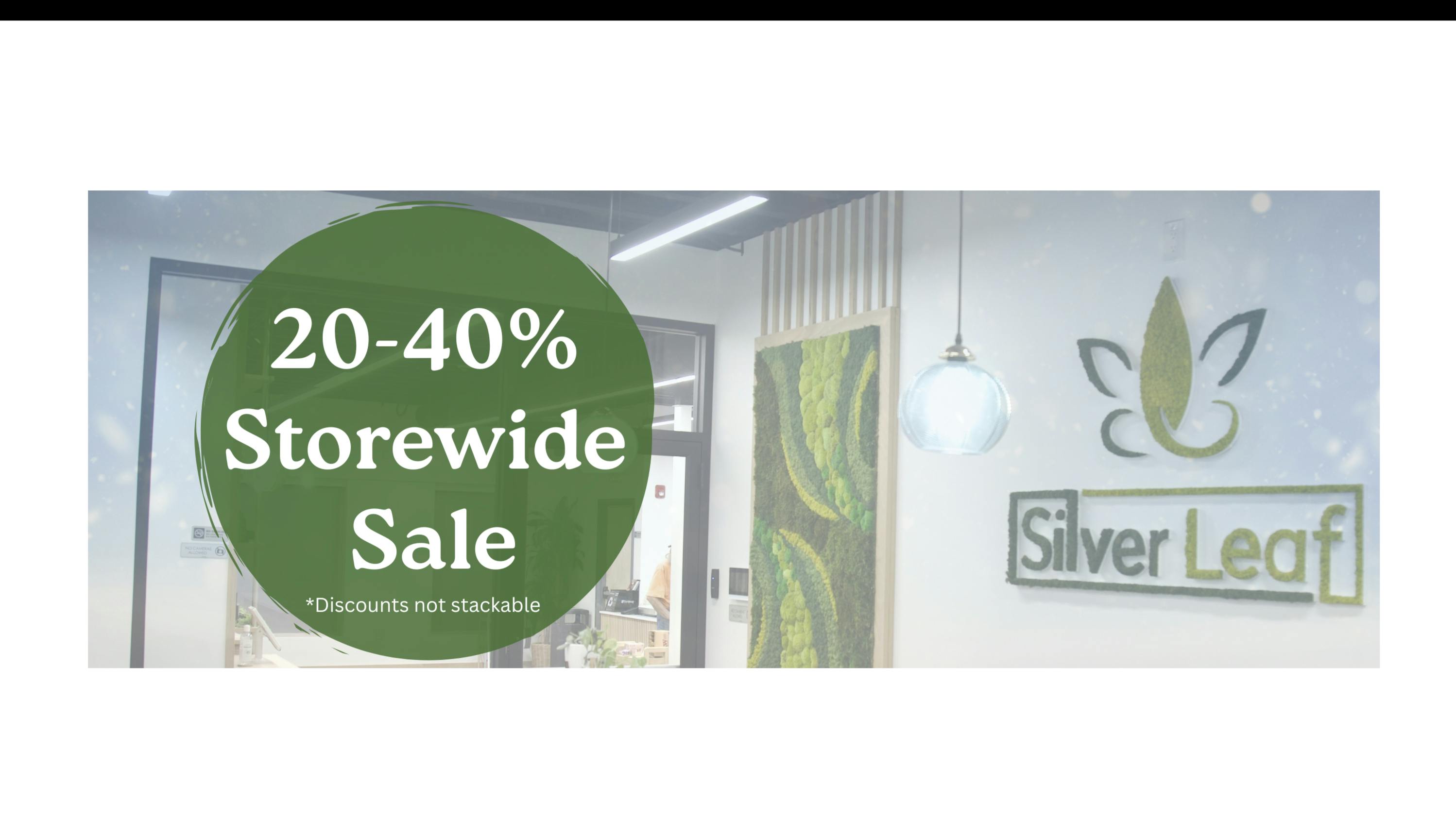 SilverLeaf Wellness 20% to 40% Off Storewide
