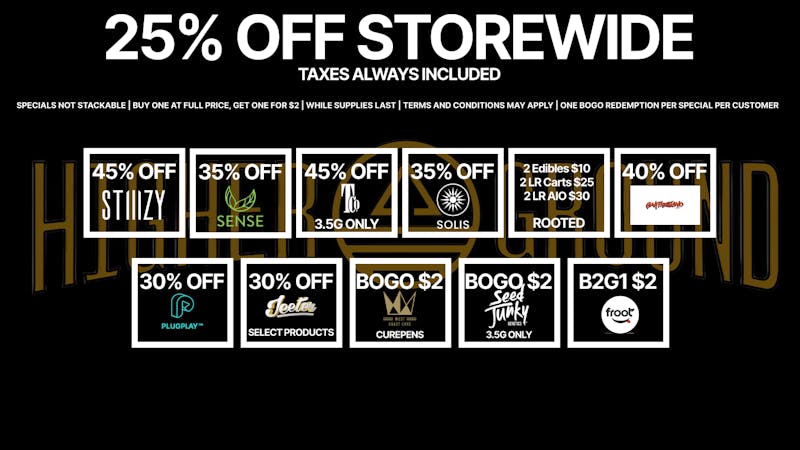 Higher Ground - Moreno Valley *Taxes Always Included* 🔥UP TO 50% OFF + $2 DEALS!🔥