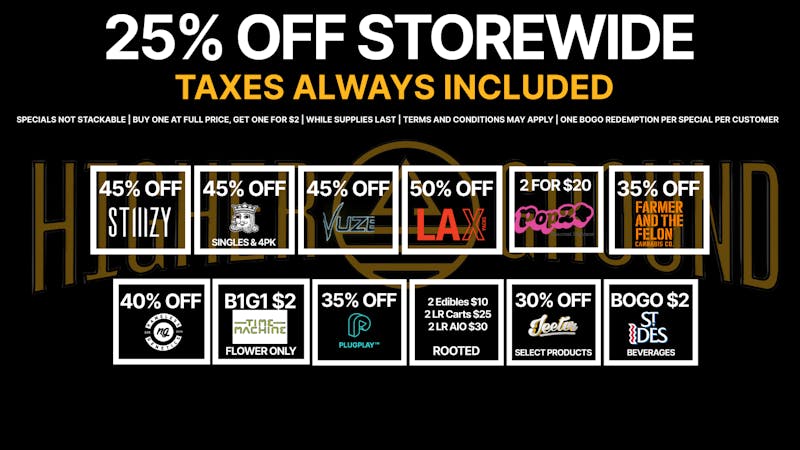 Higher Ground - Lynwood 🔥UP TO 50% OFF + $2 DEALS!🔥