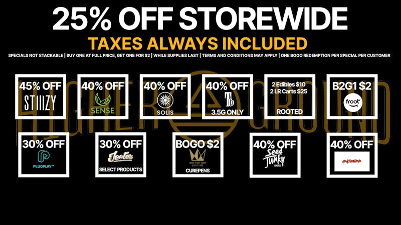Higher Ground - San Bernardino 🔥UP TO 50% OFF + BOGOS🔥