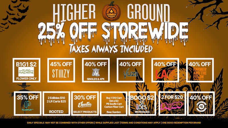 Higher Ground - San Bernardino 🔥UP TO 50% OFF + $2 DEALS!🔥