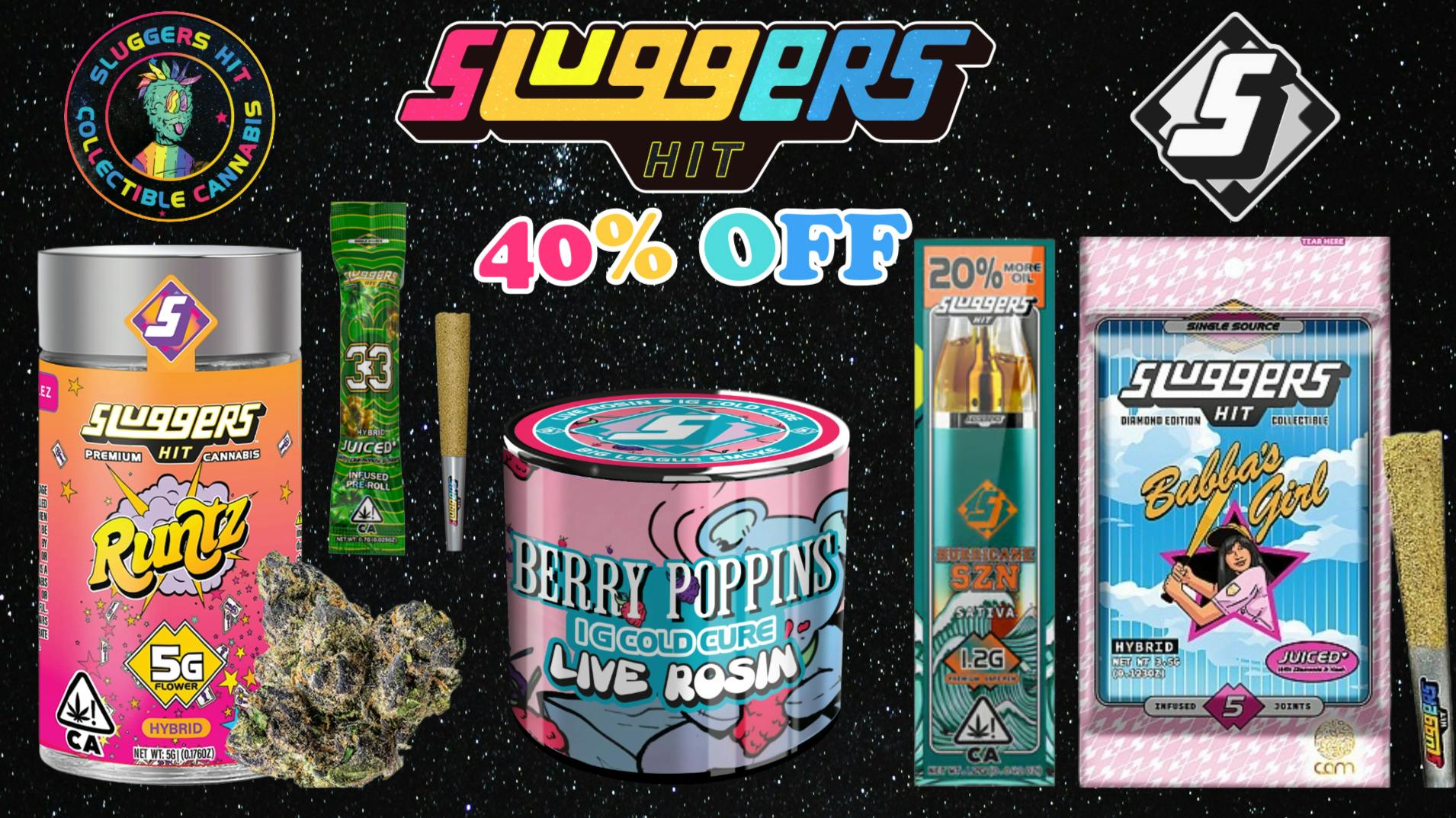 Presidio 40% OFF ALL SLUGGERS PRODUCTS!!