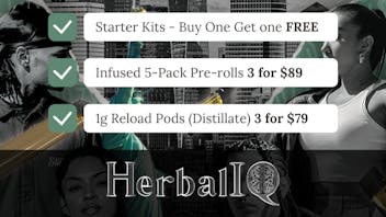 Herbal IQ Green Wednesday Stiiizy Deals
