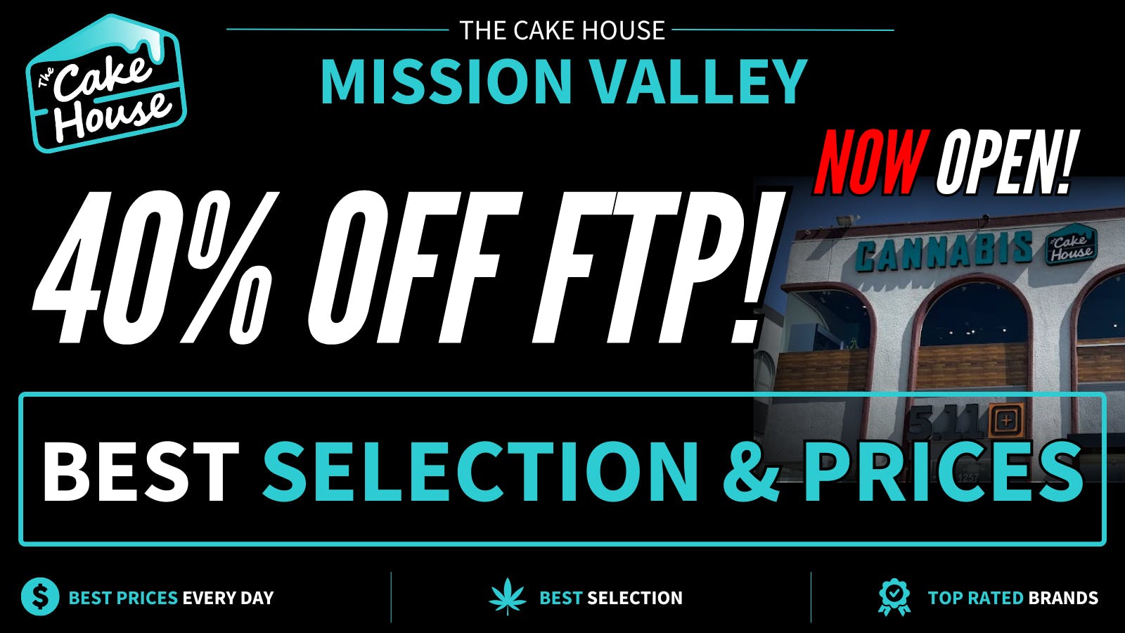 The Cake House - Mission Valley (Now Open) The Cake House Mission Vally FTP Discount!