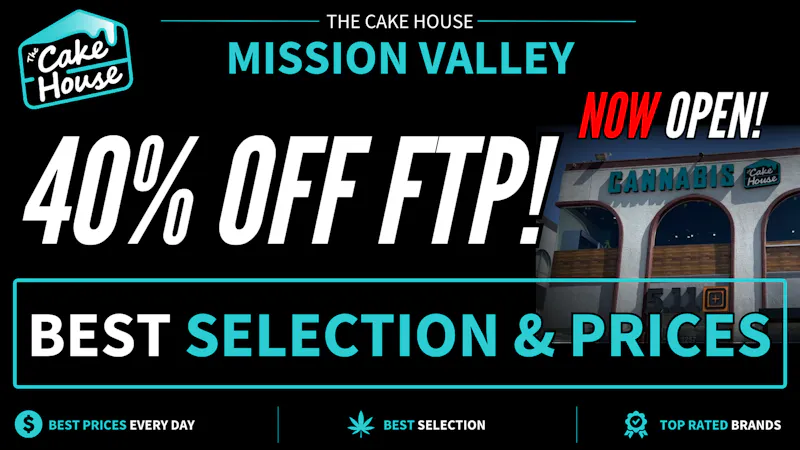 The Cake House - Mission Valley (Now Open) The Cake House Mission Vally FTP Discount!