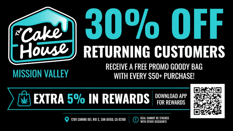 The Cake House - Mission Valley (Now Open) Mission Vally Returning Discount!