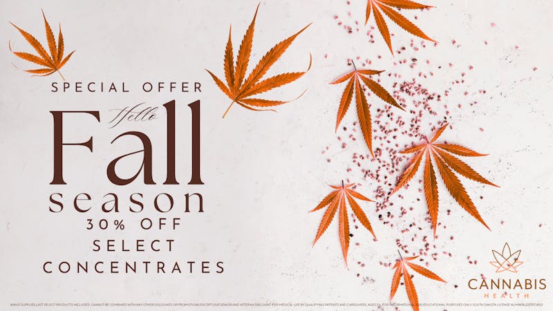 Cannabis Health 30% OFF Concentrates