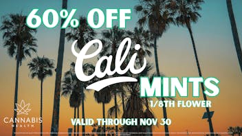 Cannabis Health 60% OFF SELECT 1/8th Flower