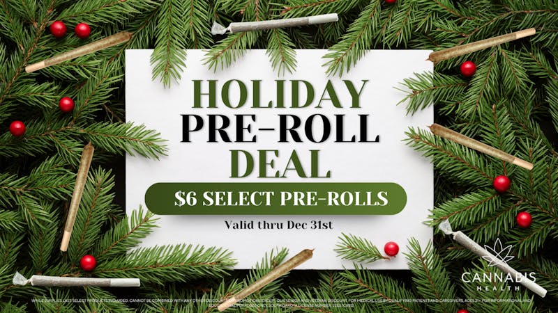 Cannabis Health $6 SELECT Pre-Rolls